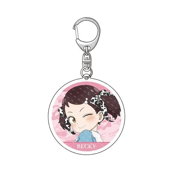 acsewater Spy x Family Mini Keyring Acrylic Spy x Family Keychains Anya Yor Loid Figure Pendant Hanging Ornament Accessory Ke