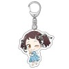 acsewater Spy x Family Mini Keyring Acrylic Spy x Family Keychains Anya Yor Loid Figure Pendant Hanging Ornament Accessory Ke