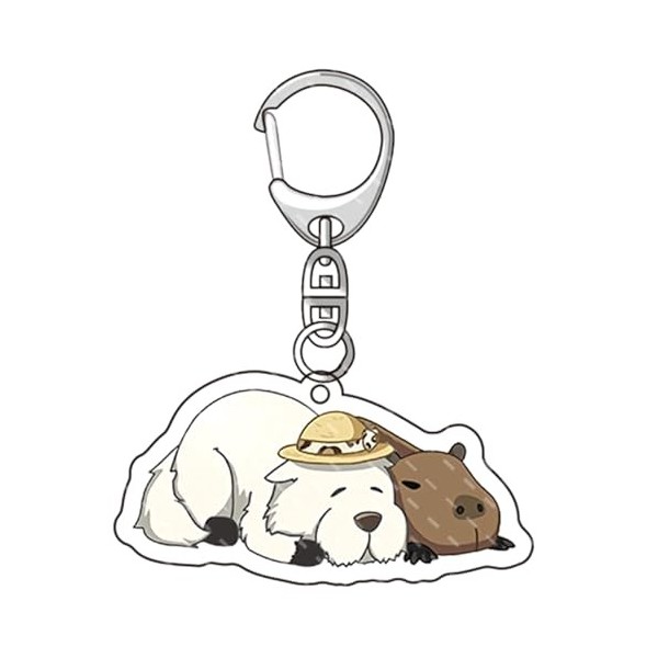 acsewater Spy x Family Mini Keyring Acrylic Spy x Family Keychains Anya Yor Loid Figure Pendant Hanging Ornament Accessory Ke