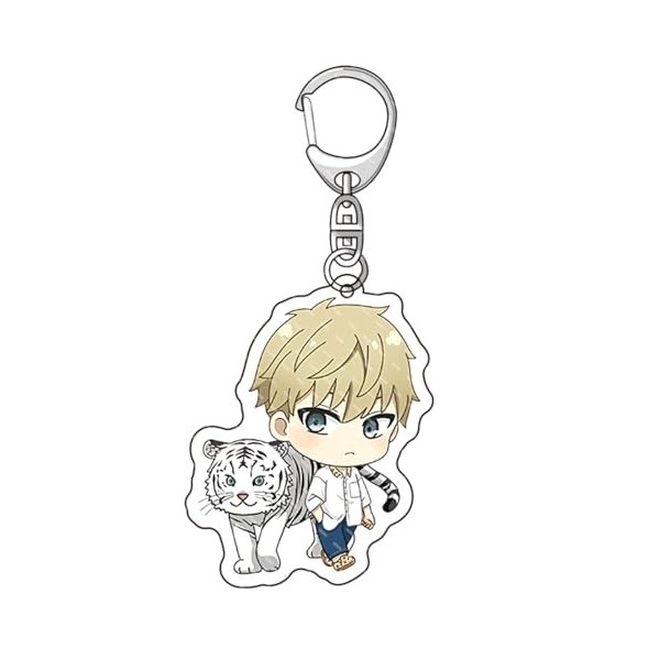 acsewater Spy x Family Mini Keyring Acrylic Spy x Family Keychains Anya Yor Loid Figure Pendant Hanging Ornament Accessory Ke