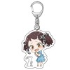 acsewater Spy x Family Mini Keyring Acrylic Spy x Family Keychains Anya Yor Loid Figure Pendant Hanging Ornament Accessory Ke