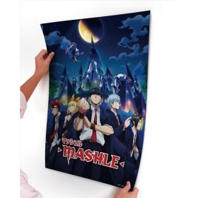 Mashle Poster Magic and Muscles - Dimensions : 28 x 43 cm - Décoration dart sans cadre - Cadeau sur toile