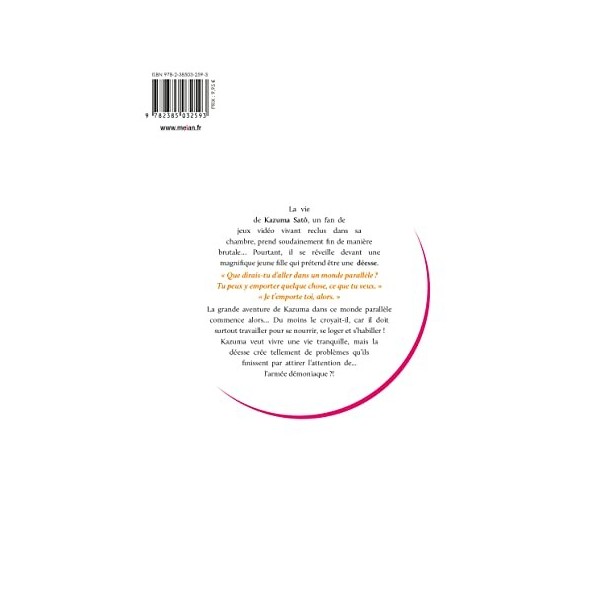 Konosuba : Sois béni monde merveilleux ! - Tome 1 Light Novel 