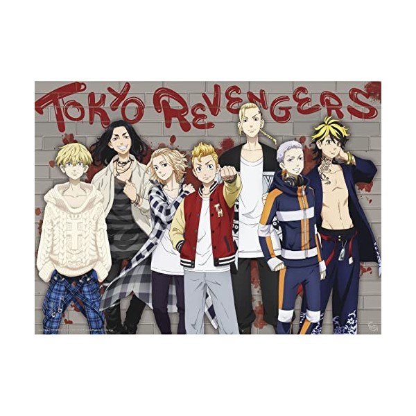 ABYSTYLE - TOKYO REVENGERS - Poster Casual Gang du Tokyo Manji 52x38 