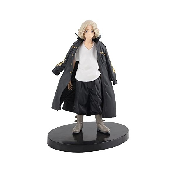 HAOBU Figurine danime Tokyo Revengers Manjiro Sano Figurine danime Modèle de Collection Cadeau