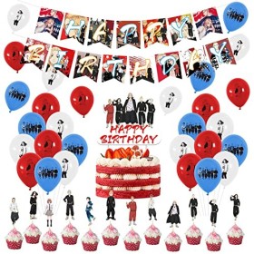 Deco Anniversaire Tokyo Revengers Anniversaire Décorations Tokyo Revengers Ballons Anniversaire Tokyo Revengers Décorations G