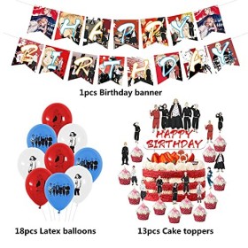 Deco Anniversaire Tokyo Revengers Anniversaire Décorations Tokyo Revengers Ballons Anniversaire Tokyo Revengers Décorations G