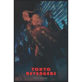 Tokyo Revengers: NOTEBOOK FOR MANGA & ANIME LOVERS Lined Pages | 6 x 9 120 PAGES | Gift from a fun to all Anime Lovers