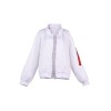 Enhopty Tokyo Revengers Valhalla Kazutora Hanemiya Veste Manteau Carnaval Suit Cosplay Costume Homme Taille L, Blanc.