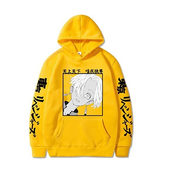 Tubaxing Manga Izana Kurokawa Tokyo Revengers Anime Hoodies Harajuku À Manches Longues De Mode Pull Printemps Hommes Femmes S
