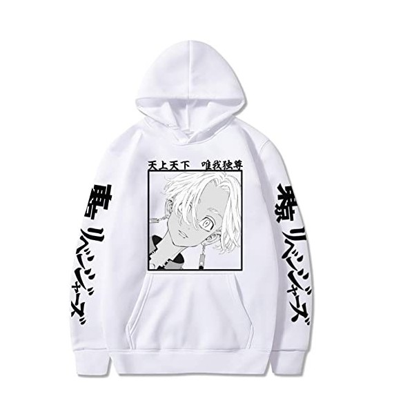 Tubaxing Manga Izana Kurokawa Tokyo Revengers Anime Hoodies Harajuku À Manches Longues De Mode Pull Printemps Hommes Femmes S
