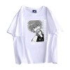 jiminhope Tokyo Revengers t-Shirt Unisexe été décontracté Confortable Coton t-Shirt Anime drôle imprimé Hauts Noirs