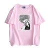 jiminhope Tokyo Revengers t-Shirt Unisexe été décontracté Confortable Coton t-Shirt Anime drôle imprimé Hauts Noirs