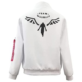 Dream-ty Tokyo Revengers Cosplay, Valhalla Hanemiya Kazutora Manteau Cosplay Costume Veste Haut Sweat Blanc Unisexe à Capuche