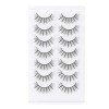 Oreola Faux cils naturels 10 paires de cils manga Bande Invisible Faux Cils Bande transparente pour faux cils Les cils de cos