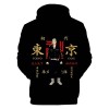 Flyself Garçon Sweat à Capuche Anime Japonais 3D Tokyo Revengers Pull Manjiro Sano Cosplay Manches Longues Vetement de Sport 