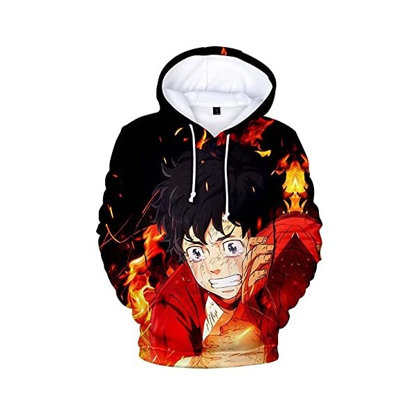 Flyself Garçon Sweat à Capuche Anime Japonais 3D Tokyo Revengers Pull Manjiro Sano Cosplay Manches Longues Vetement de Sport 