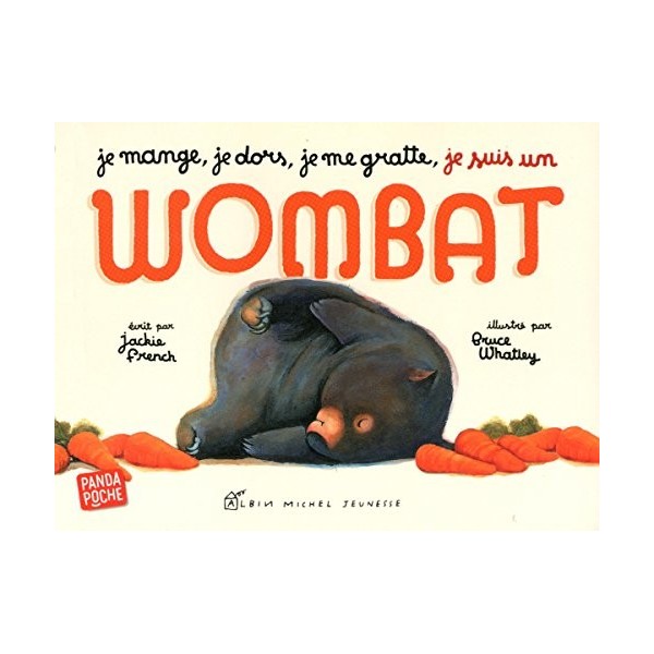 Je mange, je dors, je me gratte... je suis un wombat