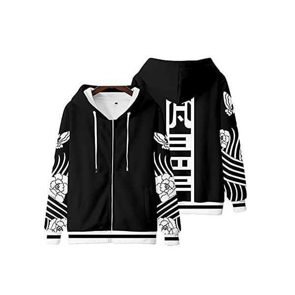 Piccodos Hoodie Tokyo Revengers Burafuman Wakasa Imaushi Pull à capuche Cosplay Costume Anime impression 3D zipper Jacket Pol