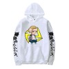 Yumenam Unisexe Tokyo Revengers Sweat à Capuche Manji Gang Kanji Impression Manche Longue Hoodie Animation Manga Cosplay Swea