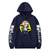 Yumenam Unisexe Tokyo Revengers Sweat à Capuche Manji Gang Kanji Impression Manche Longue Hoodie Animation Manga Cosplay Swea