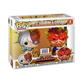 Funko Pop! Animation: My Hero Academia MHA 2 Pack - Endeavor & Todoroki &Todoroki - My Hero Academia and 2 - Figurine en Vi