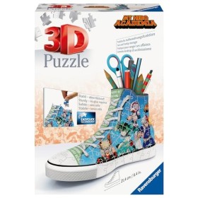 Ravensburger - Puzzle 3D Sneaker - My Hero Academia - Pot à crayons - A partir de 8 ans - 108 pièces numérotées à assembler s