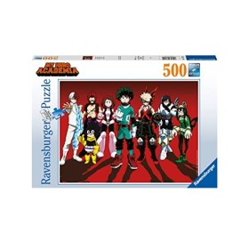 Ravensburger - Puzzle Adulte - Puzzle 500 pièces - Les super-héros / My Hero Academia - Adultes et enfants dès 12 ans - Puzzl