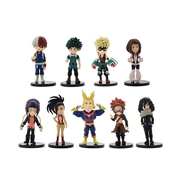 My Hero Academia Figurines 6,5-10,7 cm Pop/Toga/Deku/Kirishima/Todoroki/Banpresto/Bakugo/Tsuyu/Tomura/Dabi Academia