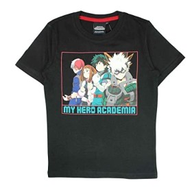 Disney My Hero Academia, T-Shirt Noir Garcon 10 Ans