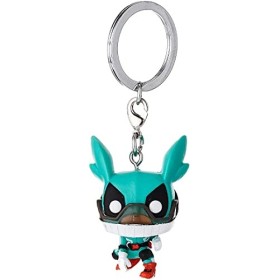 FUNKO Pop! Keychain: My Hero Academia - Deku - w/ Helmet, Vert