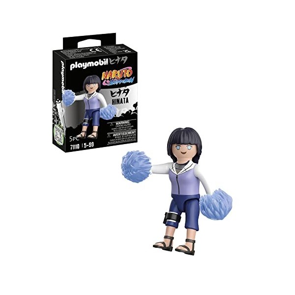 Playmobil 71110 Hinata - Naruto - Héros Issu de la série danime - pour reconstituer des scènes légendaires ou Inventer de No