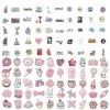 100 Pcs Stickers, Autocollant Scrapbooking, Gomettes Autocollantes, Autocollant Kawaii, Stickers Manga, Stickers Ordinateur P