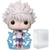 POP Hunter x Hunter Killua Zoldyck Funko Pop! Figurine en vinyle avec étui de protection compatible Pop Box, Multicolore, 9,5