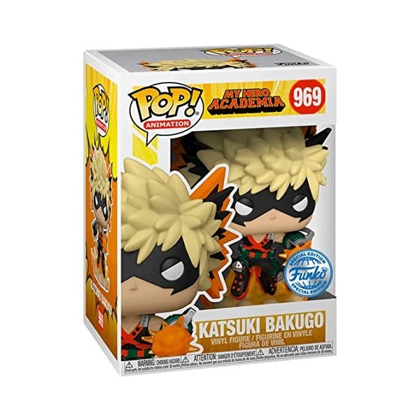 Funko My Hero Academia Pop! Animation Katsuki Bakugo Figurine en vinyle exclusive