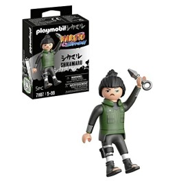 Playmobil 71107 Shikamaru - Naruto - Héros Issu de la série danime - pour reconstituer des scènes légendaires ou Inventer de