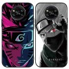 2 Pièces Coque pour Xiaomi Poco X3 /X3 NFC 4G /X3 Pro 6,67" Antichoc Doux TPU Silicone Housse, Étui de Téléphone Manga Anim