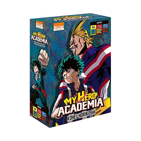 Coffret My Hero Academia vol. 1 à 3