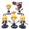 SPIRTUDE 6pcs Chainsaw Man Action Figure, Anime Figures Denji Pochita Makima Figurine Toys, Gift for Kids Christmas Birthday 
