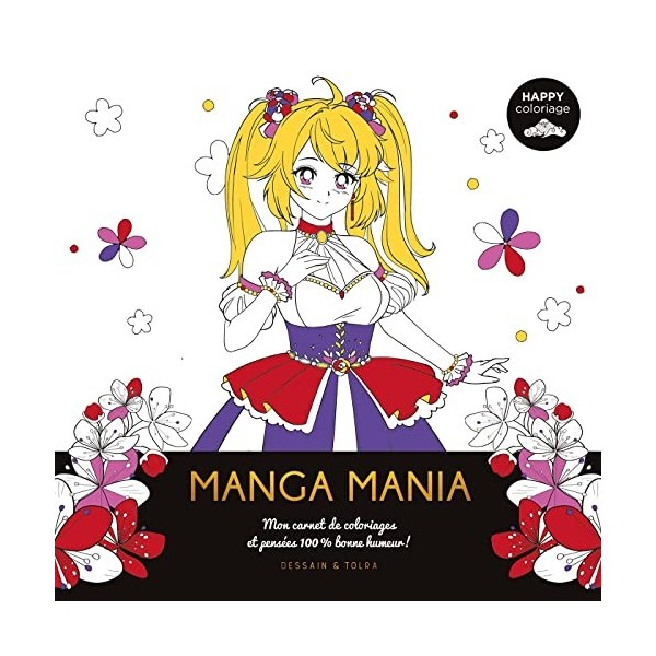 Happy coloriage Manga mania