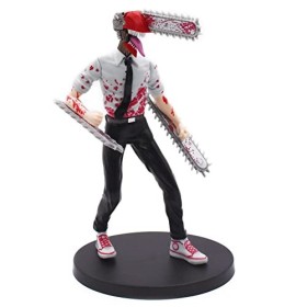 UZSXHJ Chainsaw Doll Figurines, 1pcs Cupcake Topper,Action Figures Modell Cake Toppers Personnages Figure pour DAnime Jouet 