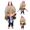 Chainsaw Man Figure Power Denji Q Version Action Figure 10 cm - Visage Interchangeable en PVC - Figurine de Bureau