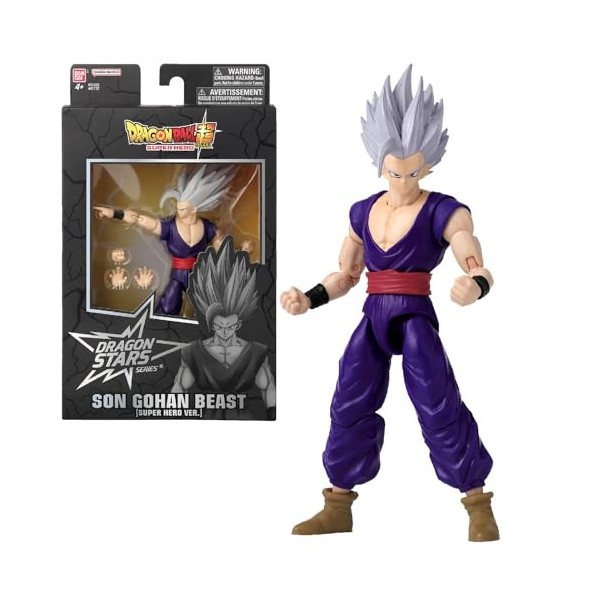 Bandai - Dragon Ball Super Super Hero - Figurine Dragon Stars 17 cm - Son Gohan Beast - 40732