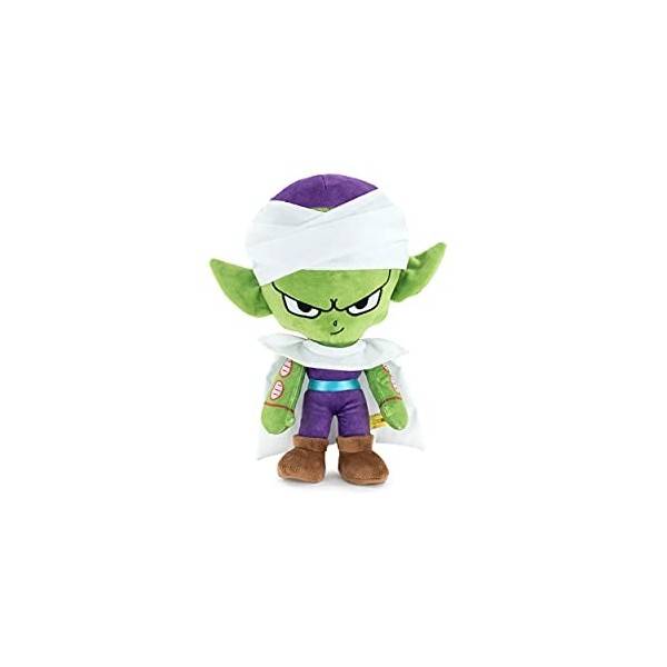 Peluches des Protagonistes de Dragon Ball Super, Goku, Piccolo, Vegeta, Beerus, Boo - Qualité Super Soft 23-27cm, Goku Super
