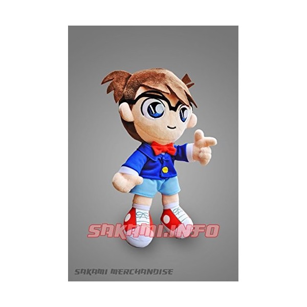 SAKAMI - Detective Conan - Case Closed - Conan Edogawa - Peluche/Plush Figure/Toy - 25cm - Original et sous Licence