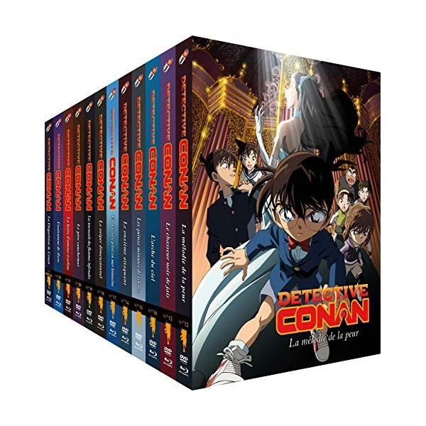 Detective Conan-Films 12 à 22 + TV Spécial 2 [Blu-Ray] + DVD