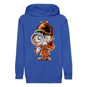 Fabulous Hoodie Sweat à Capuche Enfant Bleu Detective Conan Manga Japon Anime - Premium