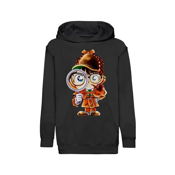 Fabulous Hoodie Sweat à Capuche Enfant Bleu Detective Conan Manga Japon Anime - Premium