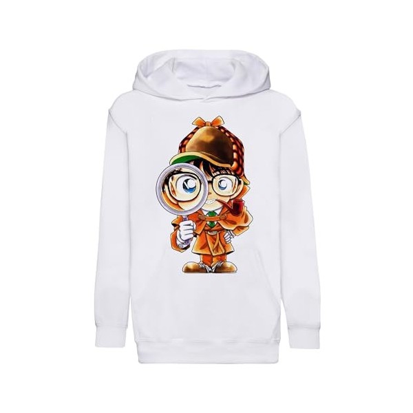 Fabulous Hoodie Sweat à Capuche Enfant Bleu Detective Conan Manga Japon Anime - Premium