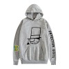 Sweat à Capuche Unisexe Detective Conan personnalité Anime Kuroba Kaito Sweat surdimensionné Poche Pull Edogawa Conan Sweat